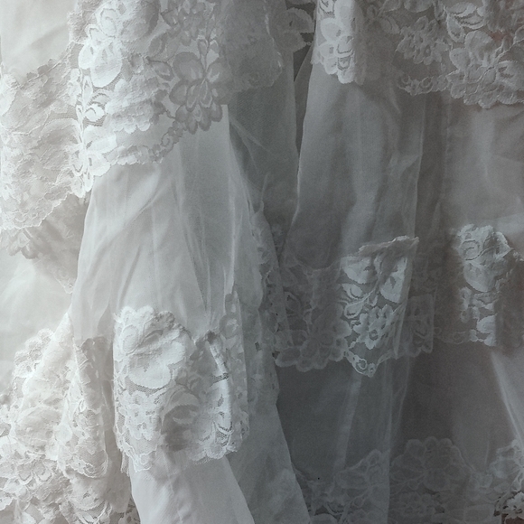 Vintage Lace Wedding Dress - Picture 9 of 14